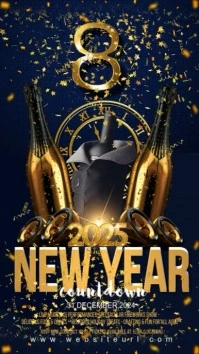 3d New Year Countdown Instagram Story,event,new year Indaba yaku-Instagram template