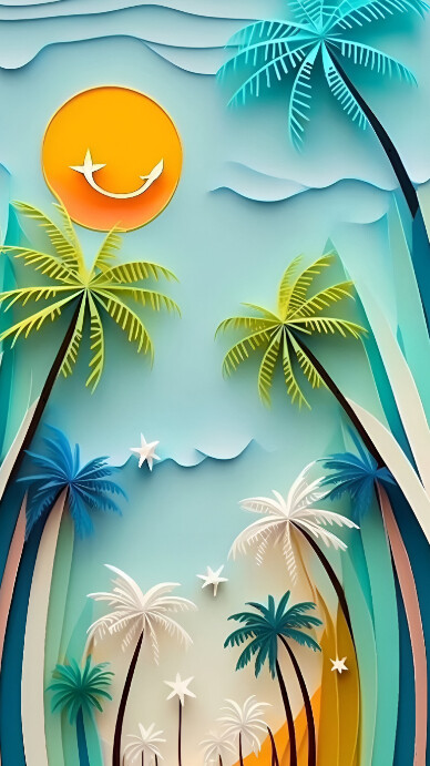 Copy of 3d Papercraft Digital Display (9:16) | PosterMyWall