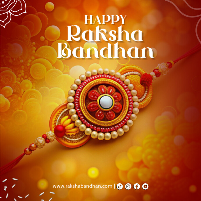 Copy of 3d Raksha Bandhan Instagram Post | PosterMyWall