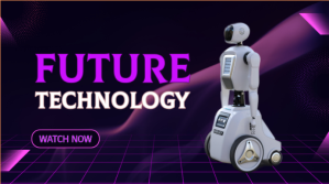 3D Robot  Futuristic Robot  Technology Miniatura de YouTube template