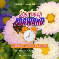 3d Spring Forward Pos Instagram template