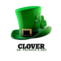 3D Stereo clover Logo template