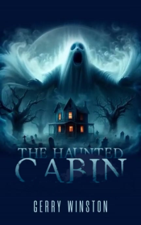 3d The Haunted Cabin Kindle/book Covers template