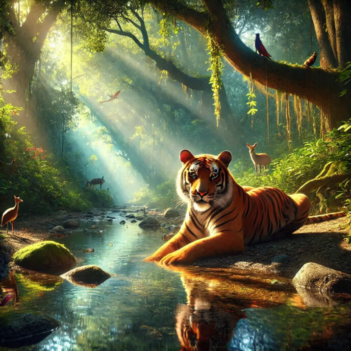 3d Whispers Of The Jungle Album Cover Template | PosterMyWall