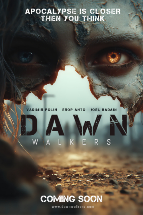 3d Zombie Apocalypse Movie Poster Template | PosterMyWall