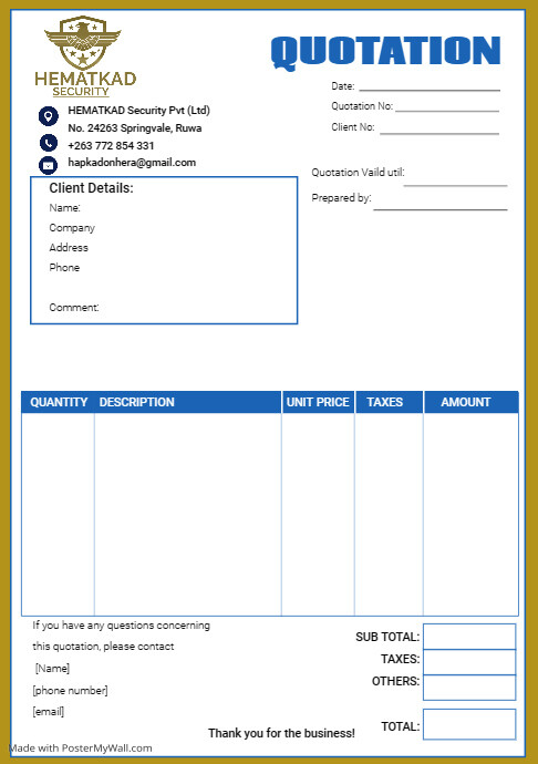 CORPORATE DOCUMENTS QUOTATION BOOK TEMPLATE | PosterMyWall