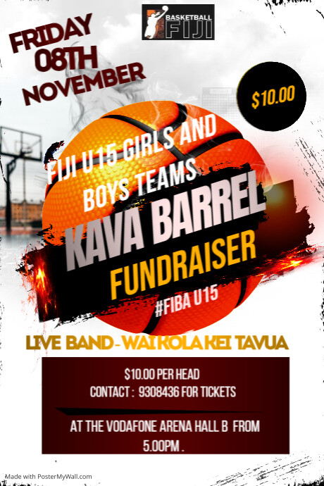 basketball playoffs Poster template