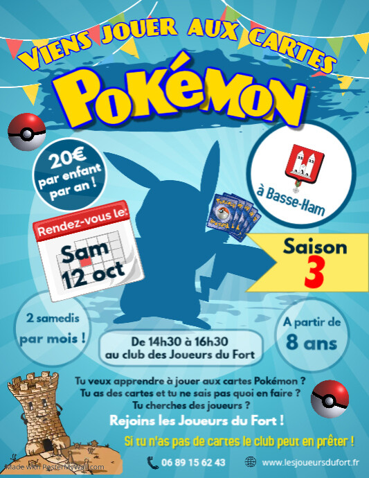 Copie de Copie de Kids summer camp flyer template