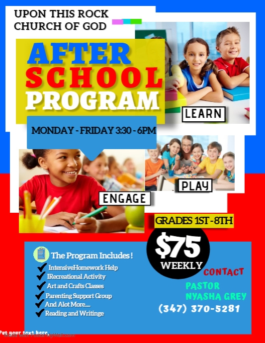 After School Program Flyer Templates | PosterMyWall