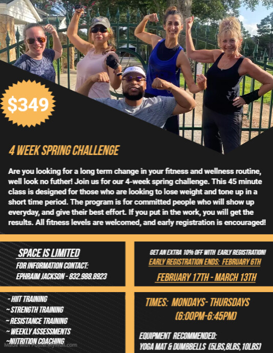 Gym & Fitness | PosterMyWall