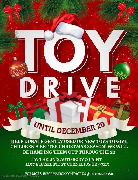 TOY DRIVE | PosterMyWall