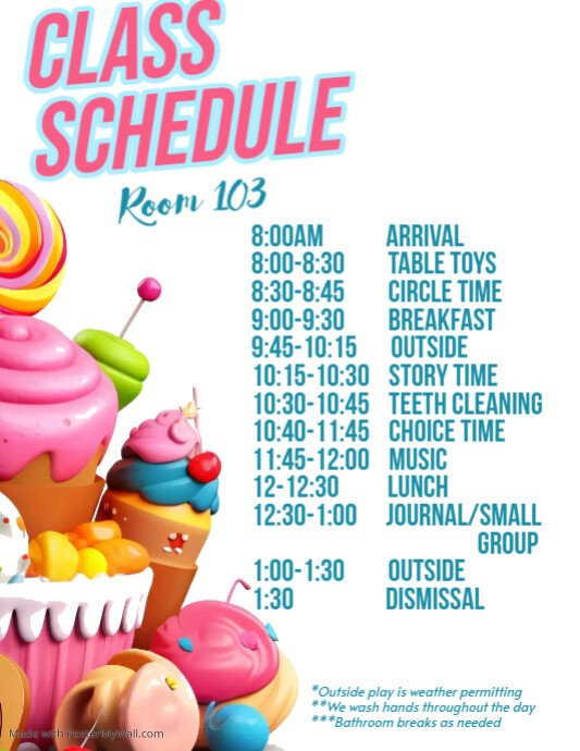 Candy Store Flyer Template PosterMyWall