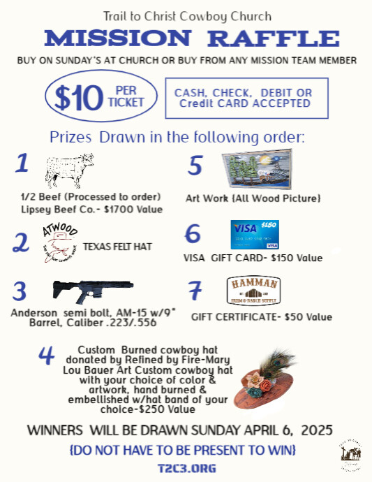 Gun Raffle Flyer | PosterMyWall