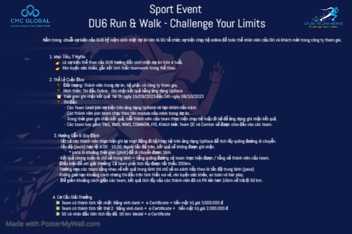 5K Run & Walk Event | PosterMyWall