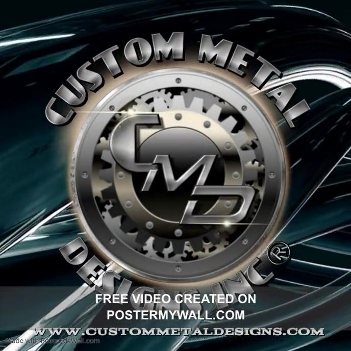 Metal Designs Inc Professional Logo Design PosterMyWall