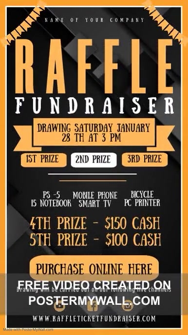 Raffle contest post | PosterMyWall