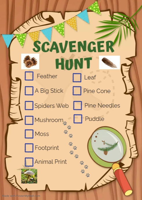 Scavenger Hunt PosterMyWall