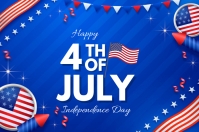 4th july independence day poster Template | PosterMyWall