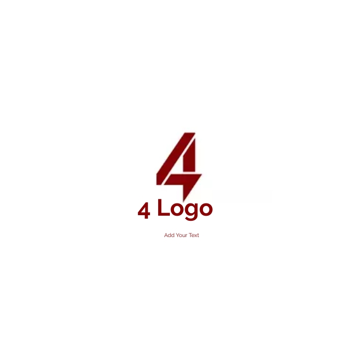 4 Logo - Free Vectors & PSDs to Download Visi Template | PosterMyWall
