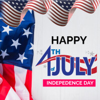 4 th july Instagram Post template