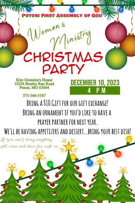 Copy of Christmas Tree Festival Flyer Template | PosterMyWall