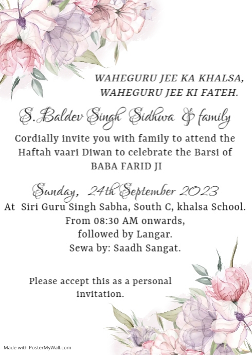 Dusty Rose and Lavender Wedding Invitation | PosterMyWall