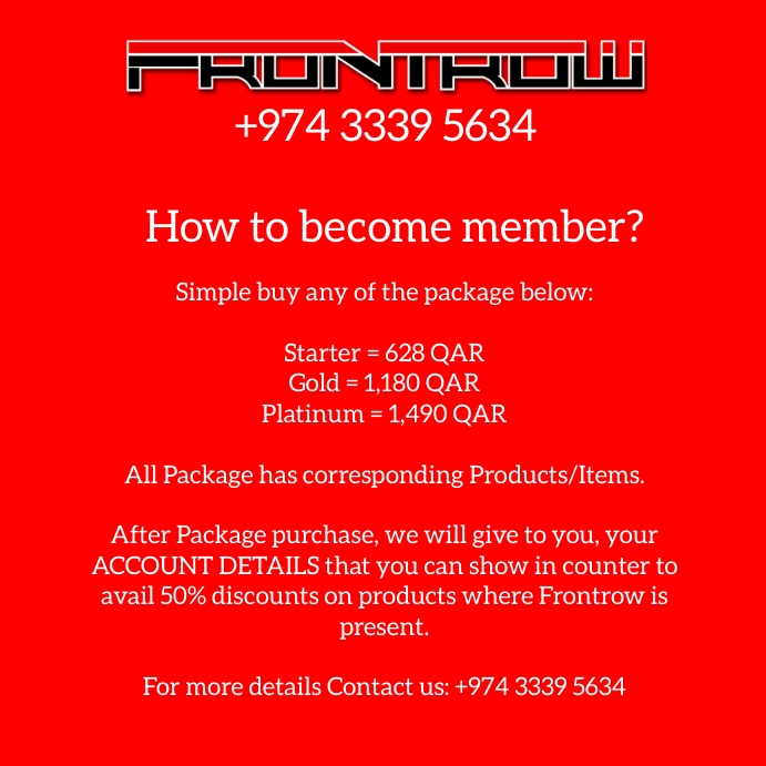 41 Frontrow Instagram Post template