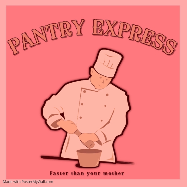 Pantry Express Logo PosterMyWall