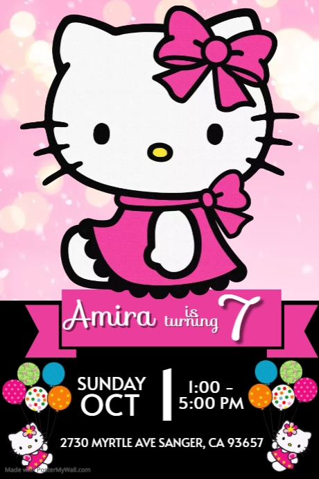 Hello Kitty | PosterMyWall