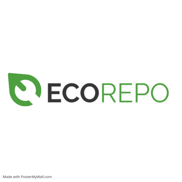 green and grey leaf and wrench icon