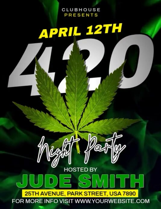 420 Party Template PosterMyWall 420 Party Template PosterMyWall