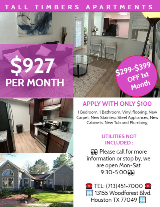 apartment for rent advertisement | PosterMyWall