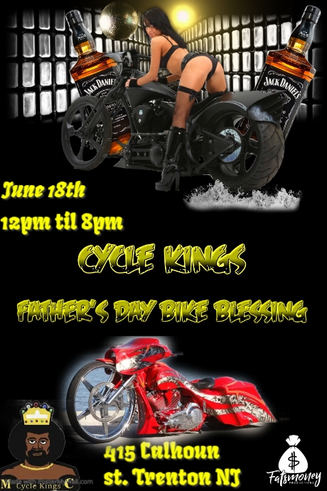 BIKER FLYERS Poster template