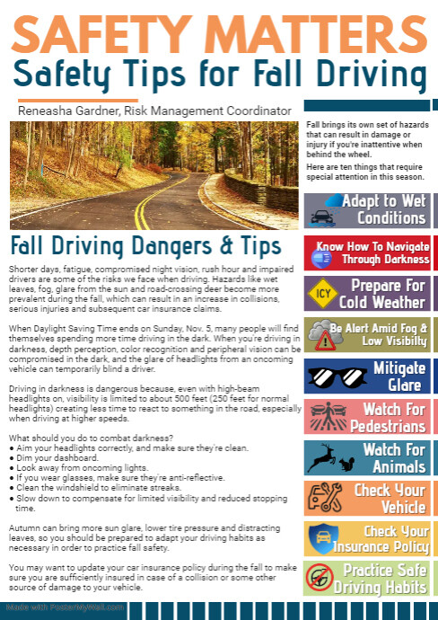 Orange Custom Branded Newsletter Page | PosterMyWall