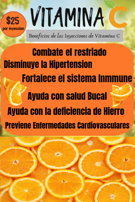 Copy of Vitamin C (1) | PosterMyWall