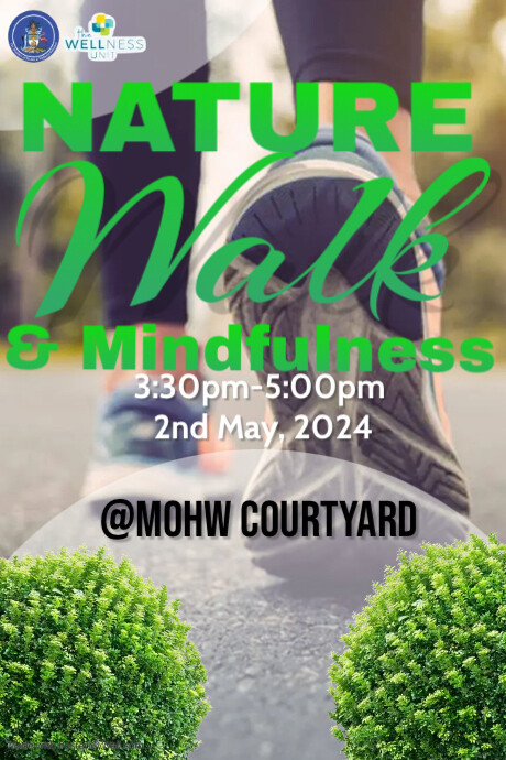 nature walk flyer revised Poster template