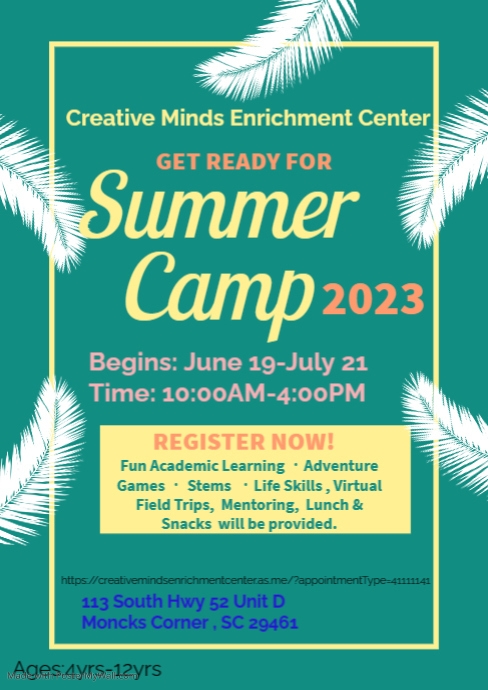 Summer Camps A1 | PosterMyWall