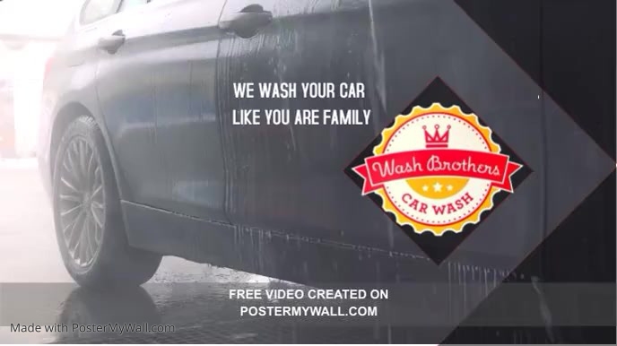 Artistic Car Wash Video Ads Design for Mobile Artistic Car Wash Video Ads Design for Mobile