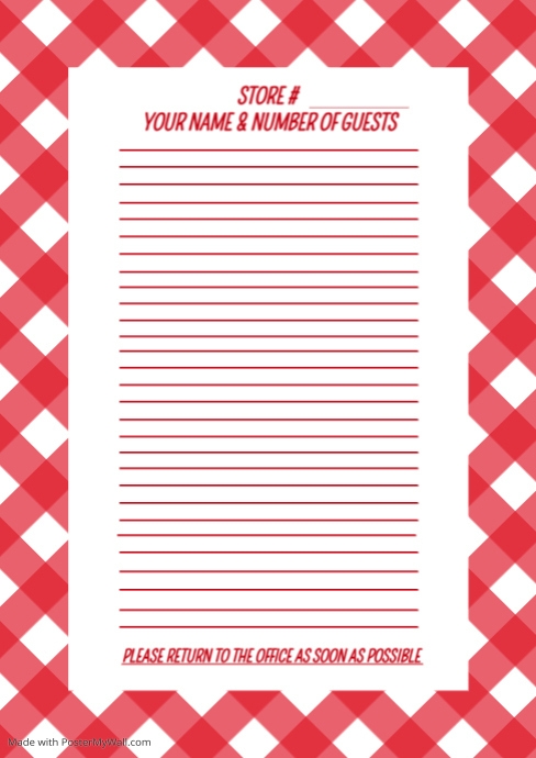 Copy of Template picnic | PosterMyWall