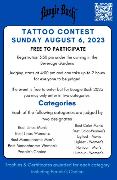 Tattoo Contest | PosterMyWall