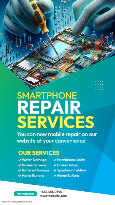 Smartphone Repair Services Instagram Story