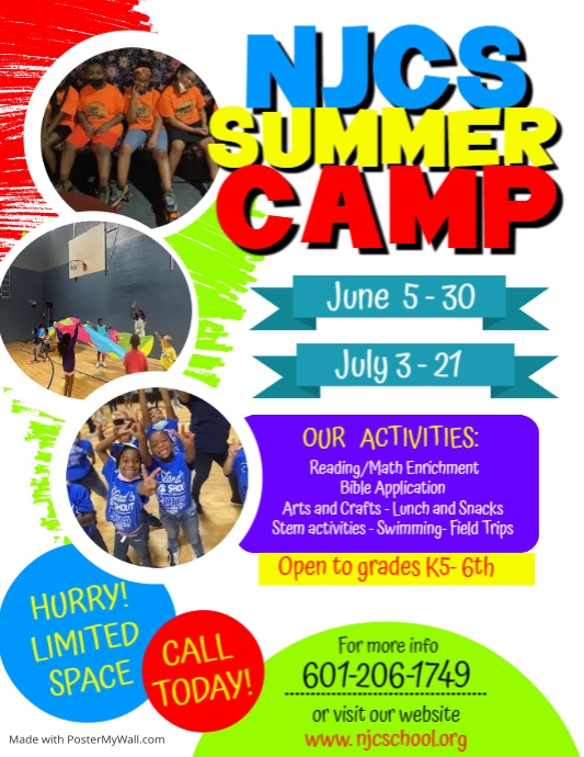 Copy of Kids Summer Camp Flyer | PosterMyWall