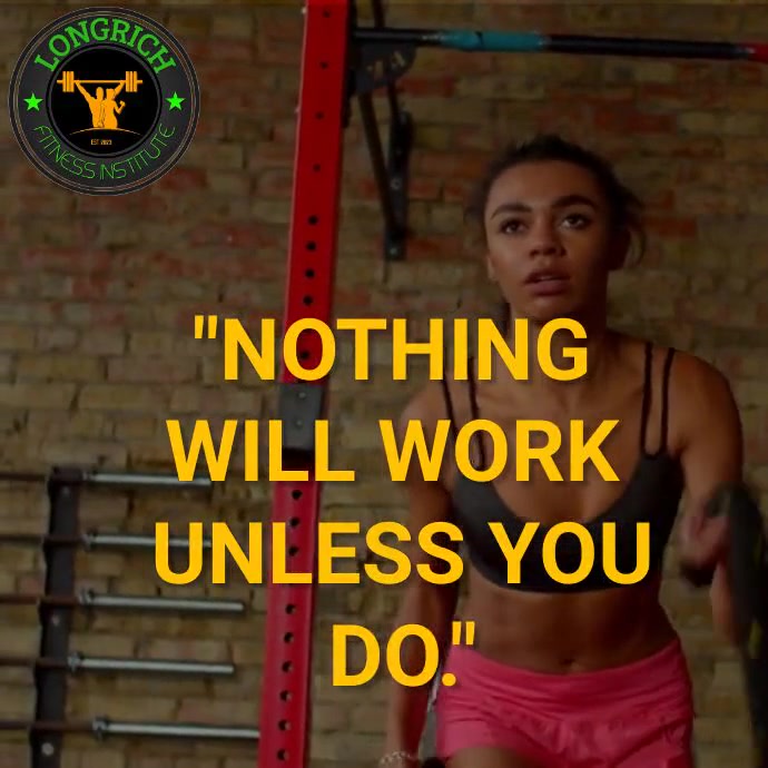 Women Workout Motivational Video Template PosterMyWall