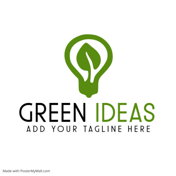 Green ideas icon logo