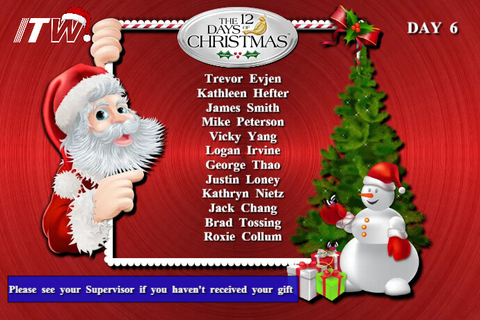 Day 6 Poster template