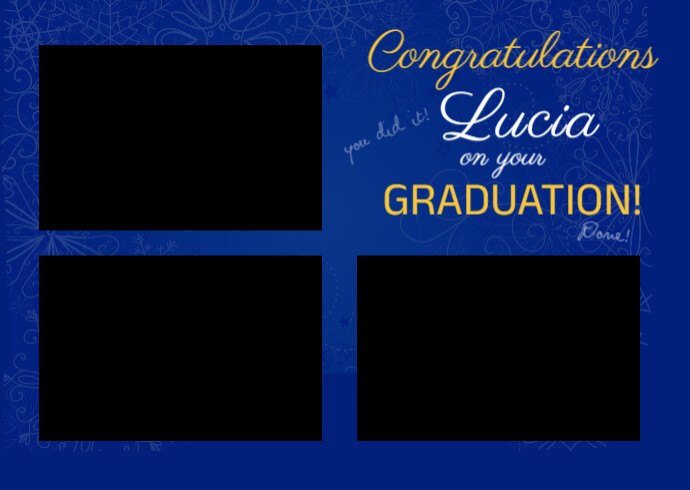 Copy of Graduation Wish Banner Post Design | PosterMyWall