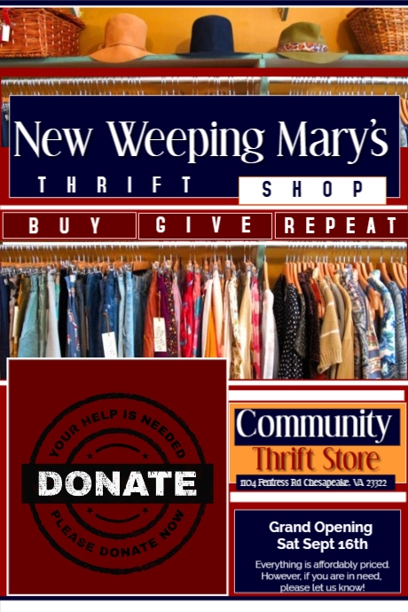 Consignment Shop | PosterMyWall