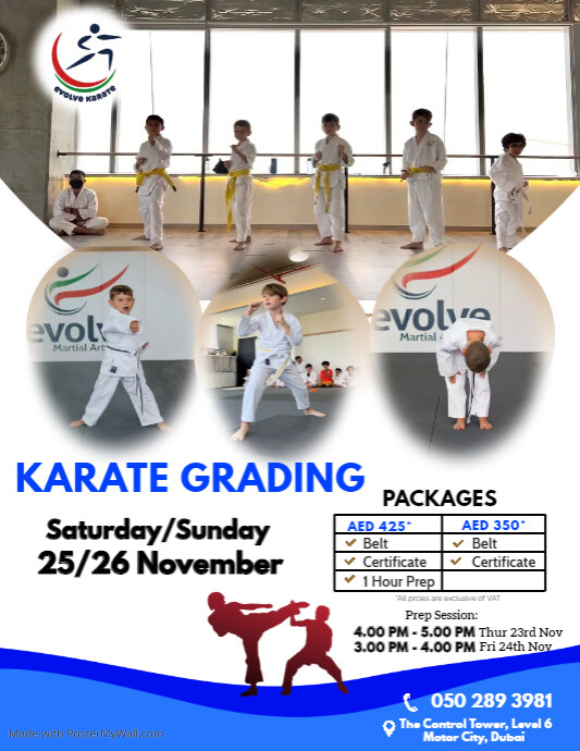 Karate Grading Term 1 2023 | PosterMyWall
