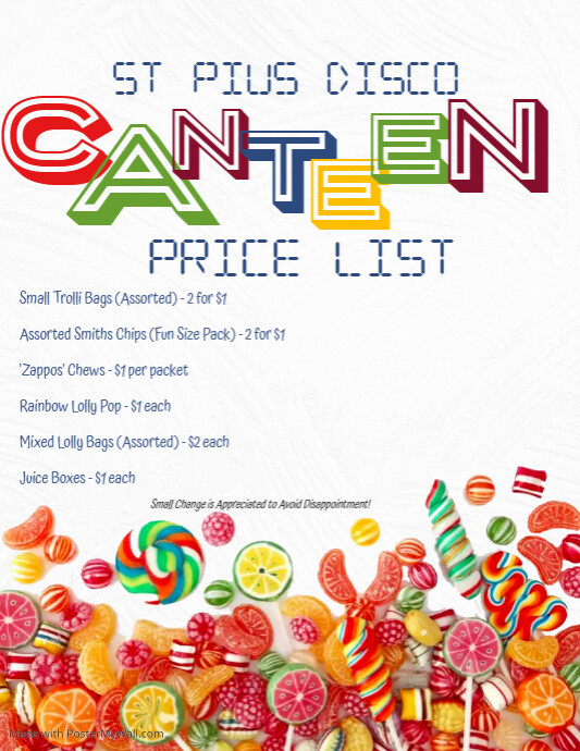 CANDY STORE FLYER | PosterMyWall