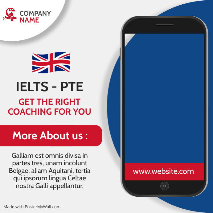 english classes advertisement instagram post